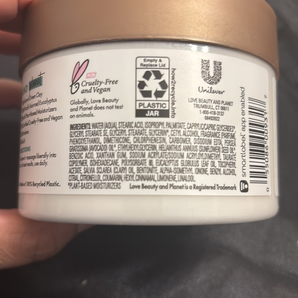Green Clay & Eucalyptus Body Cream - Picture 5 of 5
